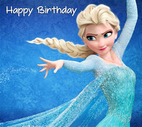 Happy Birthday From Disney Frozen