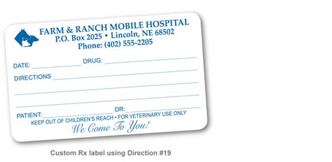 Prescription Labels – ParaMedical Labels