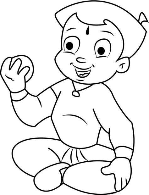 Coloring Pages | wonder day chhota bheem