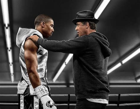 Michael B Jordan And Sylvester Stallone In Creed Movie HD wallpaper ...