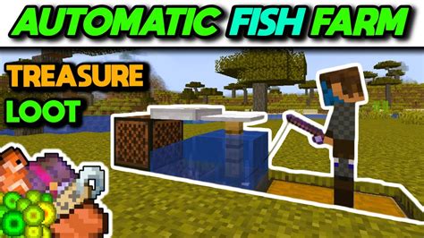 EASIEST Automatic AFK Fish Farm Tutorial (Java & Bedrock) - Minecraft 1 ...