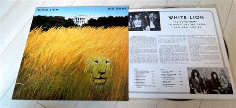 White Lion - Big Game Vinyl Photo | Metal Kingdom