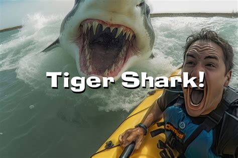 Tiger Shark Attacks Kayak Fisherman in Hawaii