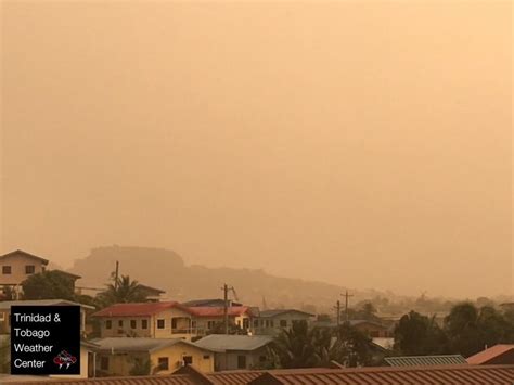 Most intense Saharan dust cloud in 50 years hits the Caribbean -- Earth ...