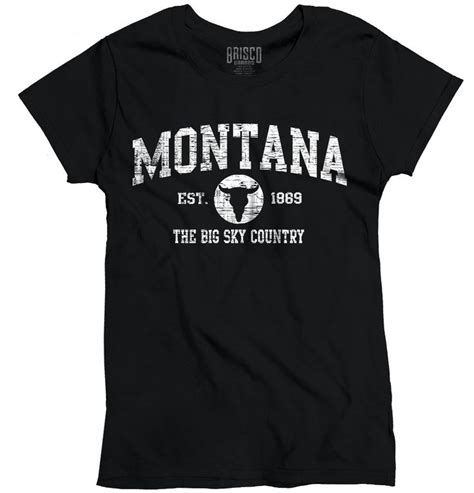 Montana Ladies T-Shirt | T shirts for women, Shirts, Funny picture shirts