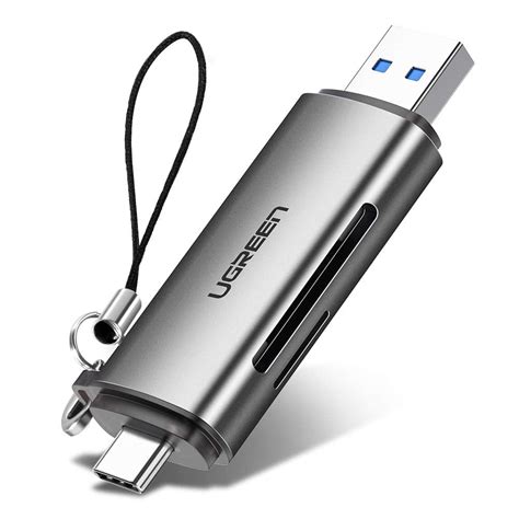 UGREEN USB C Card Reader with USB 3 Port and SD/Micro SD Slots | Mirage ...