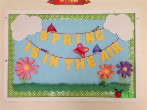 15 March Bulletin Board Ideas for Spring Classroom decoration