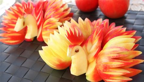 ItalyPaul - Art In Fruit & Vegetable Carving Lessons: Art In Apple ...