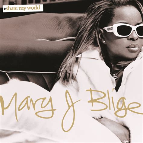 Share My World Album Cover by Mary J. Blige