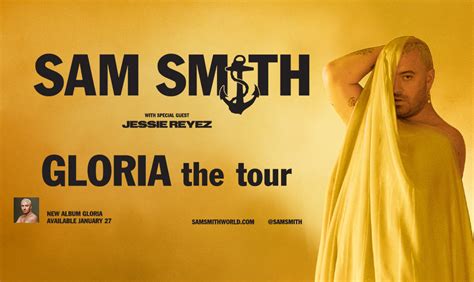 Chase Center Announces Sam Smith's GLORIA the tour for Aug. 28, 2023 ...