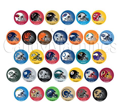 NFL Helmet Stickers Bulk Vending Toys - CandyMachines.com