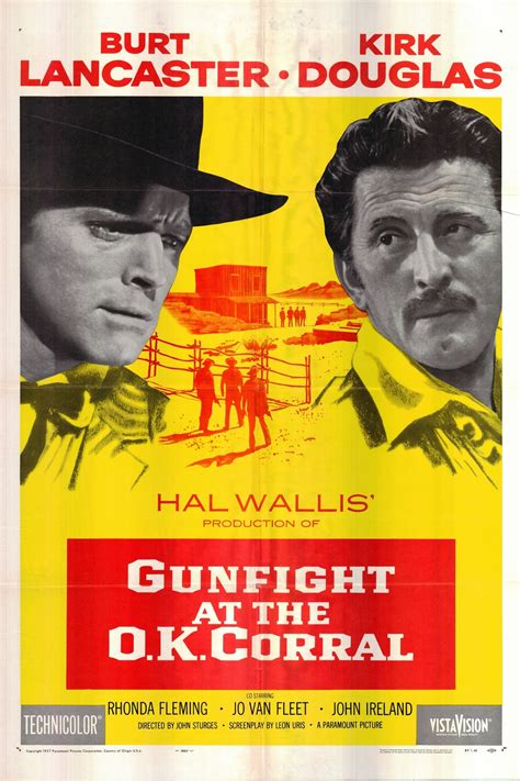 Gunfight at the Ok Corral 1957 One Sheet Poster Folded - Etsy