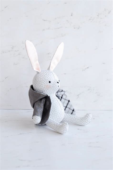 Bunny With Coat Sewing Pattern and Tutorial. | Etsy