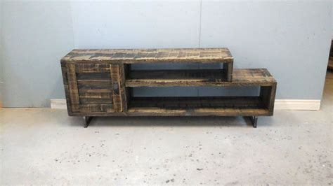 Rustic Wood TV Stand - Harvest Treasures