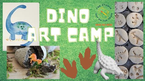 Dino Art Camp - Art on the Town WI