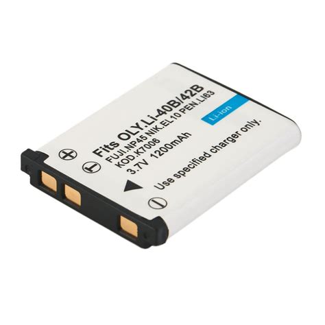 Rechargeable Camcorders Camera Battery 1200mah For OLYMPUS Camera ...