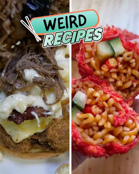 Trying These Weird And Wonderful Recipes! | Trying These Weird And ...