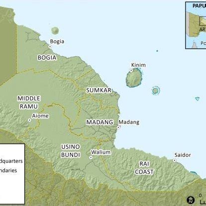 The Districts of Madang Province 3.2. Economy The Province is also ...