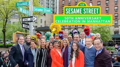 Sesame Street's 50th Anniversary Celebration in Manhattan (05/01/2019 ...