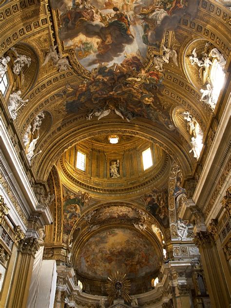 Il Gesu Interior | Baroque architecture, Amazing architecture, Amazing ...