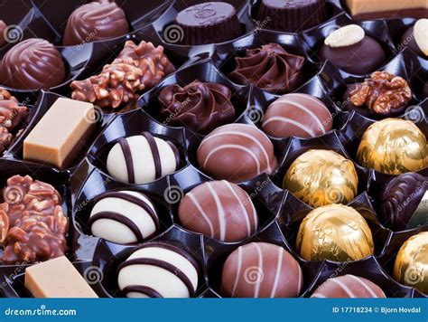 Chocolate Pralines Stock Images - Image: 17718234