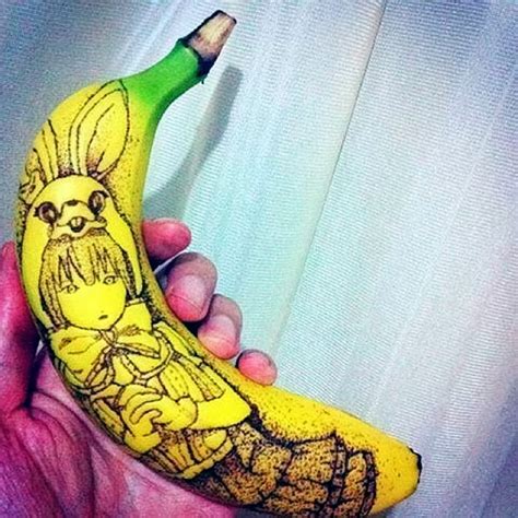 Mail2Day: Amazing Tattoo Art on Bananas (20 pics)