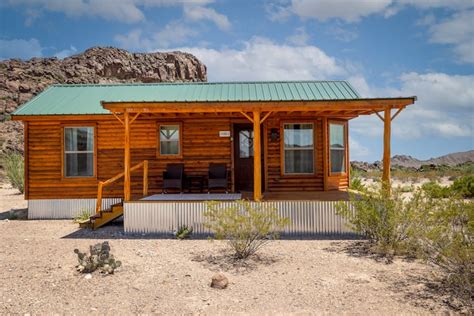 Widows Peak Cabin 3 • Terlingua, Big Bend - Cabins for Rent in ...