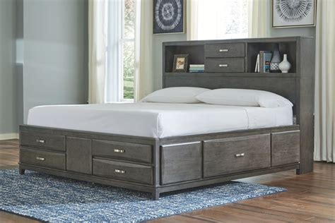 Caitbrook King Storage Bed with 8 Drawers | Ashley | King storage bed ...