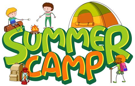 Kids Summer Camp Vector Art, Icons, and Graphics for Free Download