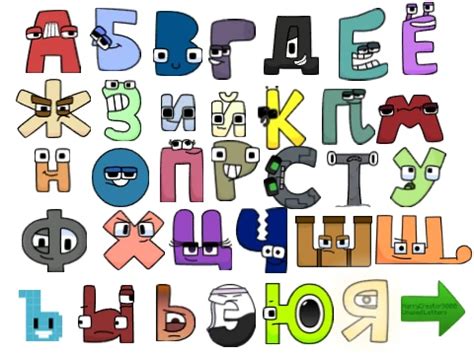 Russian Alphabet Lore Reloaded Interactive