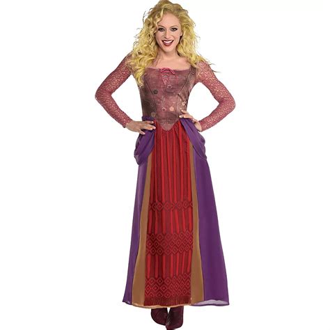 Adult Sarah Sanderson Costume - Disney Hocus Pocus | Party City