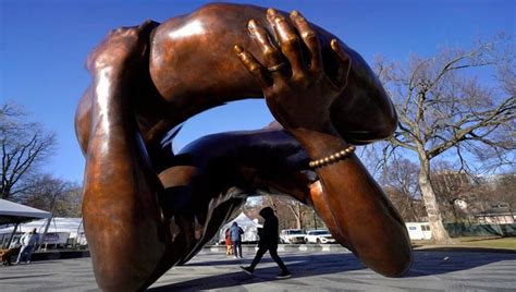 Why is new Martin Luther King Jr monument in Boston labelled obscene