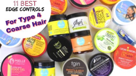 11 Best Edge Control for Coarse Hair Gels [Slick Down 4C Hair FAST!]