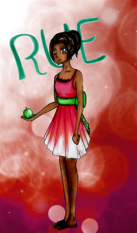 Rue The Hunger Games by Vampyna on DeviantArt