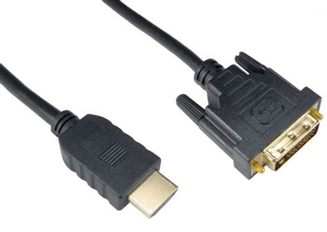 2m DVI to HDMI Cable Lead to Connect Computer PC Notebook Laptop to TV ...