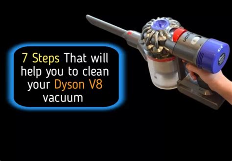 How To Clean Dyson V8? (Easy Steps With photos)