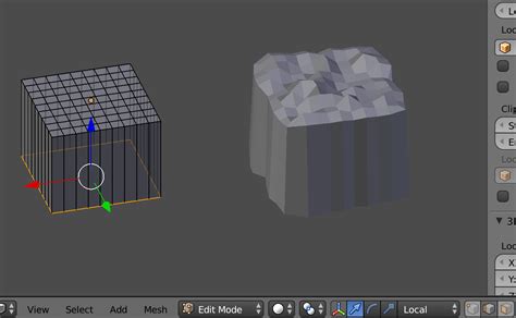 modeling - block of terrain with topo on top? - Blender Stack Exchange