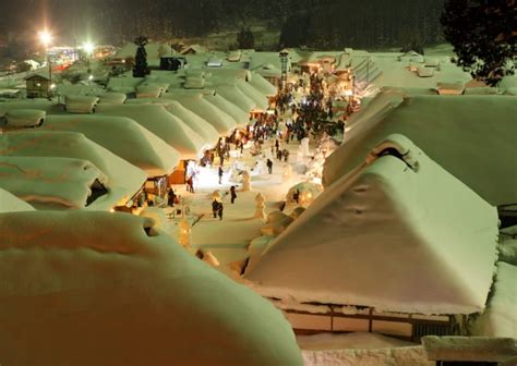 Ouchi-juku Snow Festival