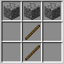 Stone Pickaxe – Minecraft Information