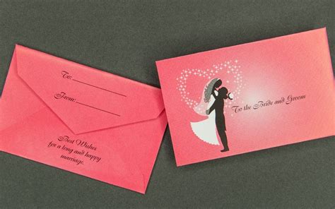 Information Packaging - Mini Wedding Gift Card Envelope