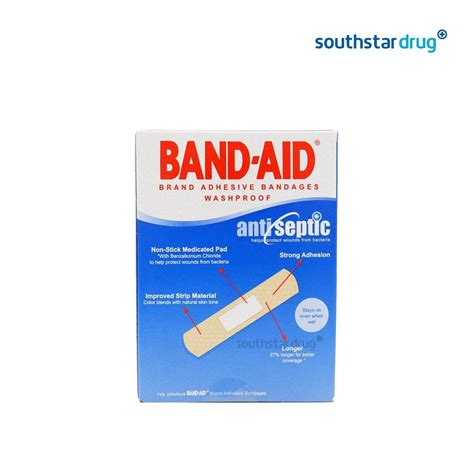 Buy Band Aid Wash Proof Adhesive Bandage - 50s Online | Southstar Drug