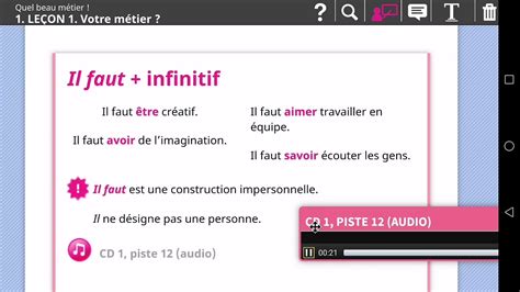 3º ESO Il faut +infinitif - YouTube