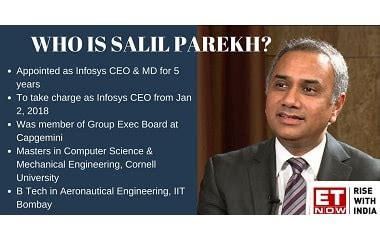 Infosys elects Salil S Parekh as CEO, MD