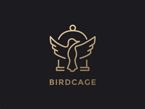 Birdcage logo design | Logo design, Startup logo, Logo inspiration