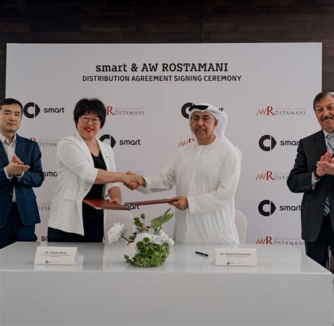 AW Rostamani Group And smart Partner To Accelerate Intelligent Electric ...