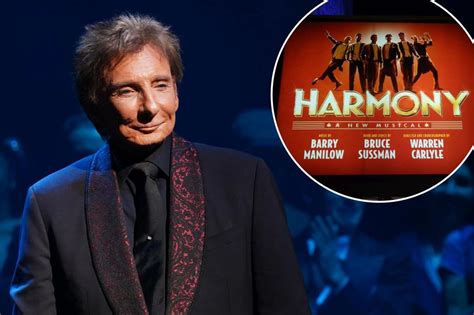 La comédie musicale "Harmony" de Barry Manilow a fait ses débuts à ...