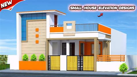 Best Small House Front Elevation Designs For Single Floor Houses 💖 ...