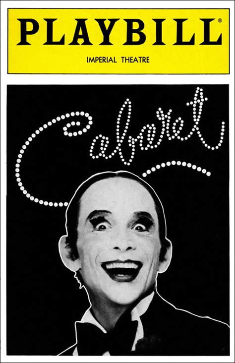 Cabaret (Broadway, Studio 54, 2014) | Playbill