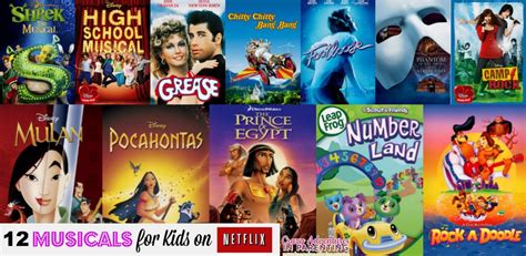 12 Musicals for Kids on Netflix #StreamTeam | Crazy Adventures in Parenting