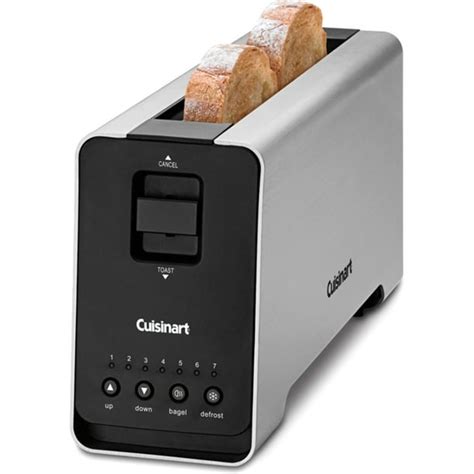 2-Slice Extruded Aluminum Long-Slot Toaster - Walmart.com - Walmart.com